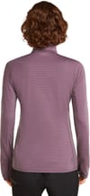 Icebreaker + W Merino Blend 300 RealFleece™ Descender LS Zip Grey Plum - 3