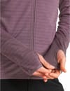 Icebreaker + W Merino Blend 300 RealFleece™ Descender LS Zip Grey Plum - 4