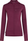 W Merino Blend 300 RealFleece™ Descender LS Zip Hoodie Dk Berry + Icebreaker