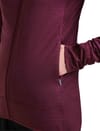 Icebreaker + W Merino Blend 300 RealFleece™ Descender LS Zip Hoodie Dk Berry - 7