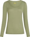 W Merino 150 Siren LS Sweetheart Lichen + Icebreaker