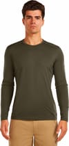 Icebreaker + M Merino 200 Oasis LS Crewe Dk Loden