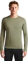 Icebreaker + M Merino 200 Oasis LS Crewe Lichen