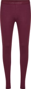 W Merino 200 Oasis Leggings Dk Berry + Icebreaker