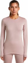 Icebreaker + W Merino 260 Oasis LS Crewe Pink Quartz