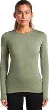 Icebreaker + W Merino 260 Oasis LS Crewe Lichen