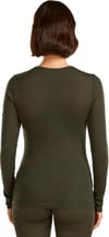 Icebreaker + W Merino 175 Everyday LS Crewe Dk Loden - 3