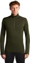 Icebreaker + M Merino 260 Oasis LS Half Zip Dk Loden