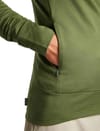 Icebreaker + M Merino 260 Quantum LS Zip Hoodie Sphagnum - 6