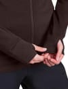 Icebreaker + W Merino 260 Quantum LS Zip Hoodie Bittersweet - 5