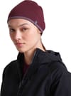 Icebreaker + U Merino 200 Oasis Reversible Beanie Dk Berry Grey Plum - 3