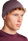 Icebreaker + U Merino 200 Oasis Reversible Beanie Dk Berry Grey Plum - 5