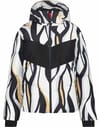 Elsra W Downlook Jacket Black White + Icepeak