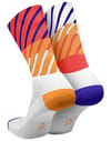 Incylence + Running Diagonals Socks Orange Inferno