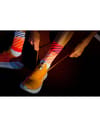 Incylence + Running Diagonals Socks Orange Inferno - 3