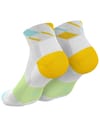 Incylence + Ultralight Angles Short Socks Mint Yellow