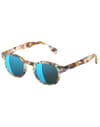 Sun #C Blue Tortoise Mirror + Izipizi