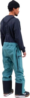 Jones Snowboards + M Shralpinist Stretch Recycled Bib Atlantic Blue