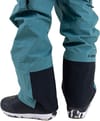Jones Snowboards + M Shralpinist Stretch Recycled Bib Atlantic Blue - 5