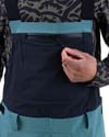 Jones Snowboards + M Shralpinist Stretch Recycled Bib Atlantic Blue - 6
