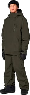 Jones Snowboards + MTN Surf Insulated Jacket Midnight Green - 4