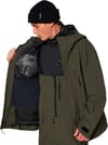 Jones Snowboards + MTN Surf Insulated Jacket Midnight Green - 5