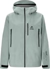 Further 3L Stretch Jacket Glacier Gray + Jones Snowboards