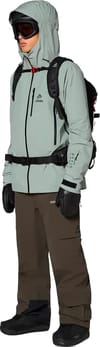 Jones Snowboards + Further 3L Stretch Jacket Glacier Gray - 4