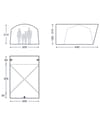 Kampa + Roam Low Charcoal/Fog/Mist - 5