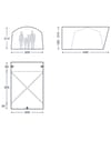 Kampa + Roam Low Charcoal/Fog/Mist - 5