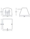 Kampa + Tailnest Warm Clay/Mushroom/Mist - 5