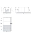 Kampa + Rockcliffe 04 Air Tc Charcoal/Warm Clay/Mushroom - 5