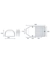 Kampa + Wanderlight-K 03 Lead Gray/Gargoyle - 4