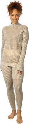 Kari Traa + Smekker Half-Zip Baselayer Mocha - 5