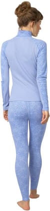 Kari Traa + Edith Half Zip Pastel Light Blue - 4