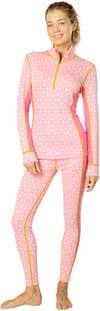 Kari Traa + Rose Half Zip Baselayer Top Bubblegum - 5