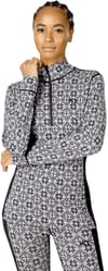 Kari Traa + Rose Half Zip Baselayer Top Black - 4