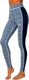 Kari Traa + Rose High Waist Baselayer Pants Dark Navy Blue - 3