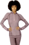 Kari Traa + Smekker Half Zip Baselayer Cocoa Powder - 3