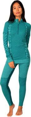 Kari Traa + Smekker Half Zip Baselayer Peacock - 5