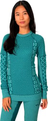 Kari Traa + Smekker LS Baselayer Peacock - 3