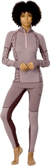 Kari Traa + Smekker High Waist Baselayer Pants Cocoa Powder - 5