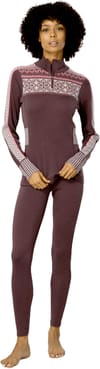 Kari Traa + Ines Half Zip Cocoa Powder - 5