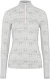 Anna Half Zip Light Grey Melange + Kari Traa