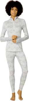 Kari Traa + Anna Half Zip Light Grey Melange - 5