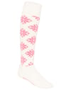Rose Wool Ski Socks Off White + Kari Traa