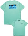 Klear Above Etch Art Tee M Jelly Mint + Kavu