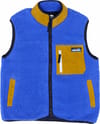 Ozette Sherpa Fleece Vest W Admiral Blue + Kavu