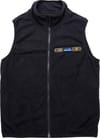 West Fleece Vest Black + Kavu