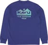 Kavu + Ls True Fade Tee Dark River - 3